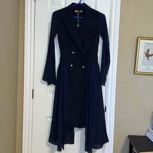 La Julyet Navy blue cooperate dress. US 4.